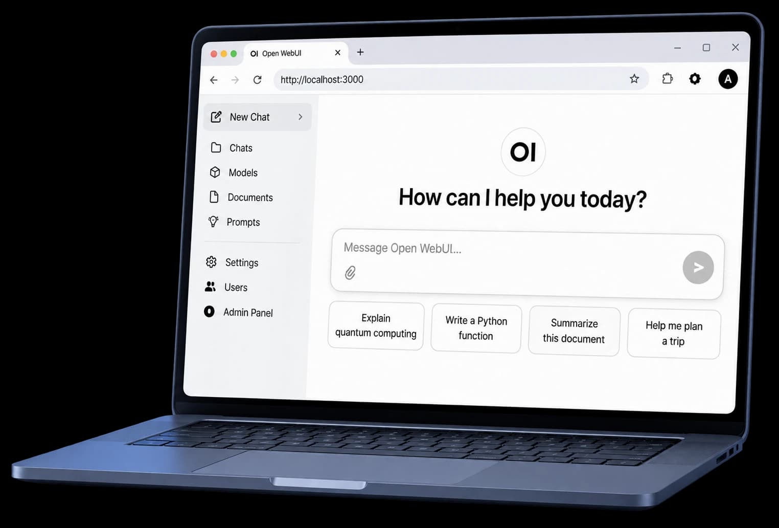 OpenChat — Private AI chat for your entire organisation.