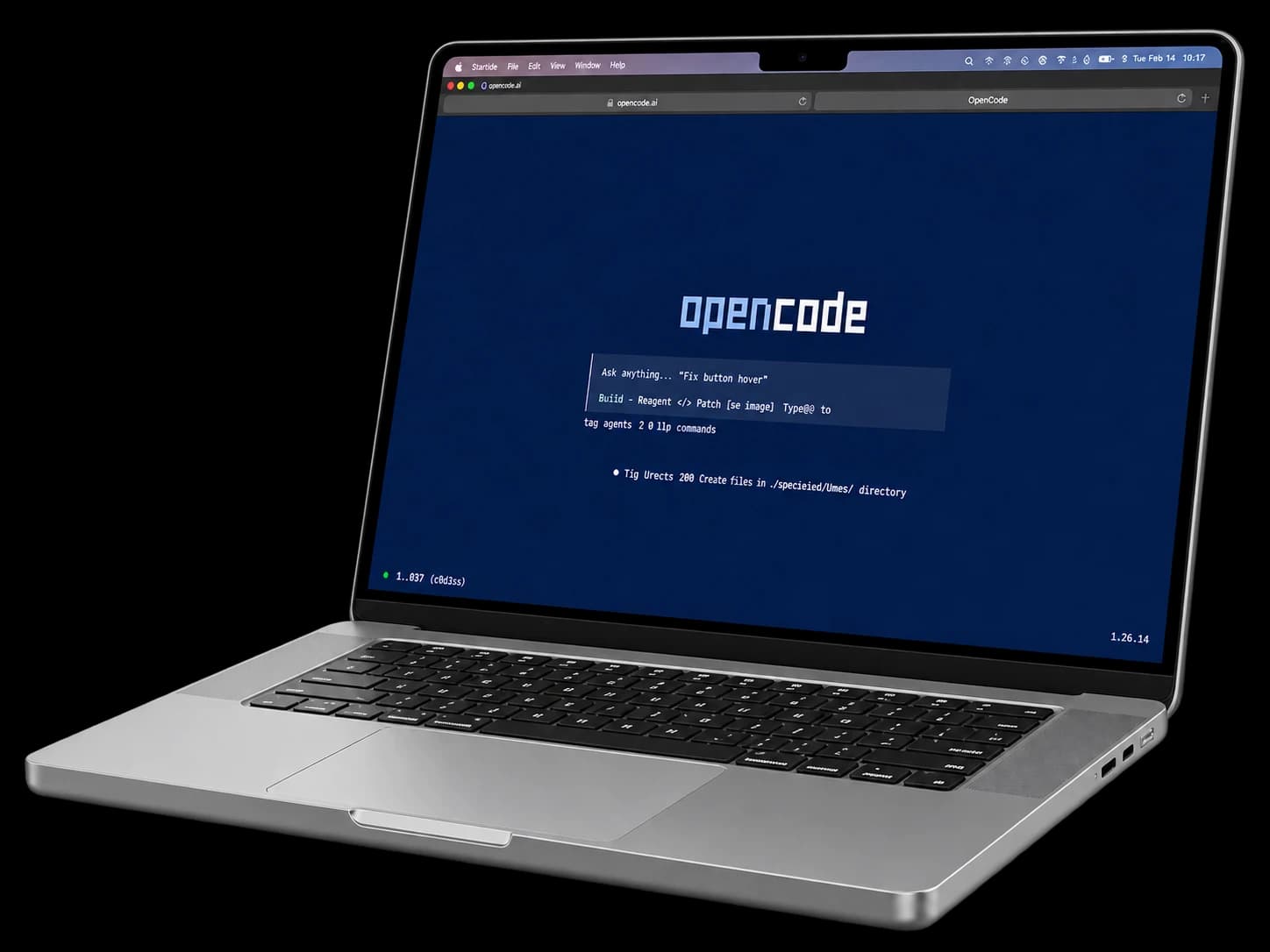 OpenCode — AI for software development — on your premises.